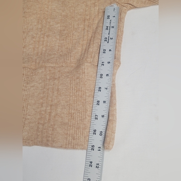 Band Of The Free Mock Neck Ribbed Long Sleeve Sweater Women's Size Small - Picture 5 of 8